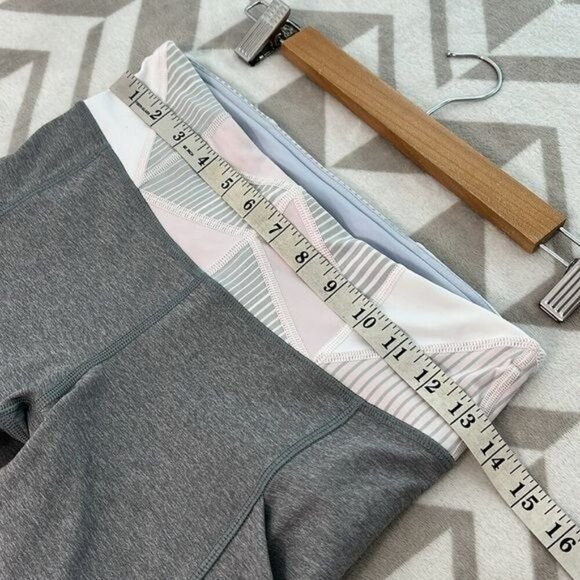 Lululemon Speed Tight II Heathered‎ Slate size 6 Activewear - Picture 9 of 11
